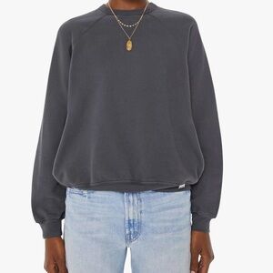 Mother brand faded black the biggie concert sweater